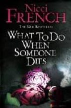 WHAT TO DO WHEN SOMEONE DIES