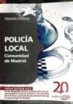 policia local comunidad de madrid. temario comun-9788468105871 policia local comunidad de madrid. temario comun-9788468105871