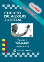 Auxilio judicial volumen ii temario Libros para descargar en kindle