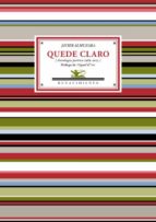 quede claro-javier almuzara-9788484728771 quede claro-javier almuzara-9788484728771