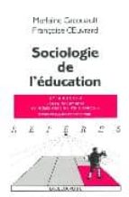 Descarga gratuita de ebooks gratis Sociologie de l'education