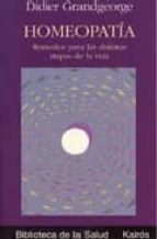 homeopatia: remedios para las distintas etapas de la vida-didier grandgeorge-9788472455481 homeopatia: remedios para las distintas etapas de la vida-didier grandgeorge-9788472455481
