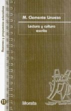 lectura y cultura escrita (ebook)-m. clemente linuesa-9788471125491 lectura y cultura escrita (ebook)-m. clemente linuesa-9788471125491