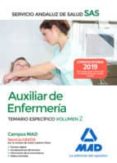 auxiliar enfermeria del servicio andaluz de salud: temario especifico (vol. 2)-9788414224601 auxiliar enfermeria del servicio andaluz de salud: temario especifico (vol. 2)-9788414224601