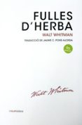 fulles d herba-walt whitman-9788415835301 fulles d herba-walt whitman-9788415835301