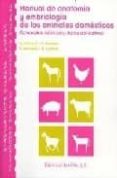 manual de anatomia y embriologia de animales domesticos: concepto s basicos y datos aplicativos-9788420010601 manual de anatomia y embriologia de animales domesticos: concepto s basicos y datos aplicativos-9788420010601