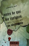 antes de que los cuelguen (la primera ley ii)-joe abercrombie-9788420682501 antes de que los cuelguen (la primera ley ii)-joe abercrombie-9788420682501