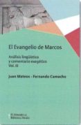 el evangelio de marcos vol. iii-juan mateos-fernando camacho acosta-9788425439001 el evangelio de marcos vol. iii-juan mateos-fernando camacho acosta-9788425439001