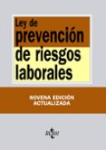 ley de prevencion de riesgos laborales (9ª ed.)-9788430959501 ley de prevencion de riesgos laborales (9ª ed.)-9788430959501