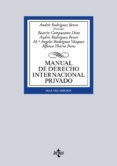 manual de derecho internacional privado (2ª ed.)-andres rodriguez benot-9788430966301 manual de derecho internacional privado (2ª ed.)-andres rodriguez benot-9788430966301