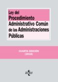 ley del procedimiento administrativo comun de las administraciones publicas (4ª ed.)-9788430975501 ley del procedimiento administrativo comun de las administraciones publicas (4ª ed.)-9788430975501