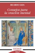 consejos para la oracion mental-ricardo sada-9788432149801 consejos para la oracion mental-ricardo sada-9788432149801