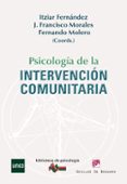 psicologia de la intervencion comunitaria-j. francisco morales-9788433024701 psicologia de la intervencion comunitaria-j. francisco morales-9788433024701