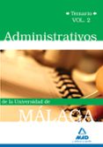 administrativos de la universidad de malaga: temario volumen ii-9788467619201 administrativos de la universidad de malaga: temario volumen ii-9788467619201