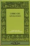 libro de apolonio (8ª ed.)-9788470391101 libro de apolonio (8ª ed.)-9788470391101