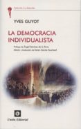 la democracia individualista-yves guyot-9788472096301 la democracia individualista-yves guyot-9788472096301