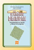 analisis dimensional, el procedimiento de calculo y manual del pr ograma-francisco secadas marcos-9788478696901 analisis dimensional, el procedimiento de calculo y manual del pr ograma-francisco secadas marcos-9788478696901