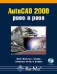 autocad 2009 paso a paso-raul morueco gomez-9788478979301 autocad 2009 paso a paso-raul morueco gomez-9788478979301