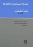 derecho internacional privado vol ii-alfonso luis calvo caravaca-9788490455401 derecho internacional privado vol ii-alfonso luis calvo caravaca-9788490455401