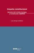 empatia constitucional-luis arroyo jimenez-9788491230601 empatia constitucional-luis arroyo jimenez-9788491230601