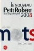 le nouveau petit robert de la langue française 2008-9782849023211 le nouveau petit robert de la langue française 2008-9782849023211