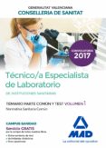 técnico/a especialista de laboratorio de instituciones sanitarias de la conselle-9788414208311 técnico/a especialista de laboratorio de instituciones sanitarias de la conselle-9788414208311