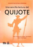 una sencilla lectura del quijote-antonio garcia-sauco-9788416556311 una sencilla lectura del quijote-antonio garcia-sauco-9788416556311