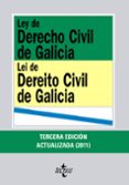ley de derecho civil de galicia = lei de dereito civil de galicia (3ª ed actualizada) (ed. bilingüe castellano-gallego)-fernando jose lorenzo merino-9788430953011 ley de derecho civil de galicia = lei de dereito civil de galicia (3ª ed actualizada) (ed. bilingüe castellano-gallego)-fernando jose lorenzo merino-9788430953011