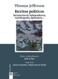 escritos politicos: declaracion de independencia, autobiografia, epistolario-thomas jefferson-9788430959211 escritos politicos: declaracion de independencia, autobiografia, epistolario-thomas jefferson-9788430959211
