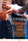 conozca a su niño-donald woods winnicott-9788449300011 conozca a su niño-donald woods winnicott-9788449300011
