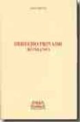 derecho privado romano-joan miquel-9788472481411 derecho privado romano-joan miquel-9788472481411