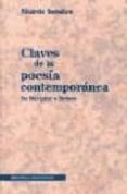 claves de la poesia contemporanea de becquer a brines-ricardo senabre-9788474550511 claves de la poesia contemporanea de becquer a brines-ricardo senabre-9788474550511