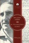 obra poetica completa villangomez-m. villangomez llobet-9788483307311 obra poetica completa villangomez-m. villangomez llobet-9788483307311