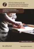 elaboración de soluciones para la instalación de elementos de carpintería. mams0108 (ebook)-manuel iglesias gonzalez-9788483644911 elaboración de soluciones para la instalación de elementos de carpintería. mams0108 (ebook)-manuel iglesias gonzalez-9788483644911