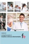 análisis clínicos elementales-belen alfaro marquez-9788490511411 análisis clínicos elementales-belen alfaro marquez-9788490511411