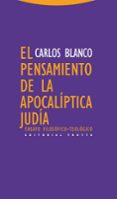 el pensamiento de la apocaliptica judia-carlos blanco-9788498794311 el pensamiento de la apocaliptica judia-carlos blanco-9788498794311