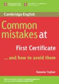 common mistakes at first certificate and how to avoid them-susanne tayfoor-9780521520621 common mistakes at first certificate and how to avoid them-susanne tayfoor-9780521520621