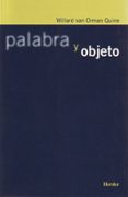 palabra y objeto-willard van orman quine-9788425421921 palabra y objeto-willard van orman quine-9788425421921