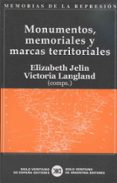 monumentos, memoriales y marcas territoriales-9788432311321 monumentos, memoriales y marcas territoriales-9788432311321
