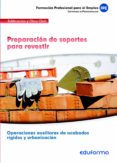 (transversal) preparacion de soportes para revestir. familia profesional edificacion y obra civil-9788467696721 (transversal) preparacion de soportes para revestir. familia profesional edificacion y obra civil-9788467696721