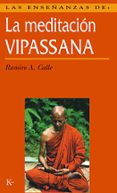 las enseñanzas de la meditacion vipassana-ramiro calle-9788472453821 las enseñanzas de la meditacion vipassana-ramiro calle-9788472453821
