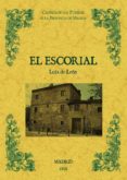 el escorial. biblioteca de la provincia de madrid: cronica de sus pueblos (ed. facsimil)-luis de leon-9788490011621 el escorial. biblioteca de la provincia de madrid: cronica de sus pueblos (ed. facsimil)-luis de leon-9788490011621