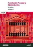 tramitacion procesal y administrativa turno libre: temario 2: administracion de justicia-9788491474821 tramitacion procesal y administrativa turno libre: temario 2: administracion de justicia-9788491474821