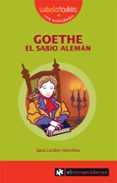 goethe el sabio aleman-sara cordon hornillos-sara cordon hornillos-9788496751521 goethe el sabio aleman-sara cordon hornillos-sara cordon hornillos-9788496751521