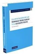 aplicacion de las normas tributarias y la elusion fiscal-carlos palao taboada-9788498980721 aplicacion de las normas tributarias y la elusion fiscal-carlos palao taboada-9788498980721