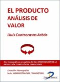 el producto. análisis de valor (ebook)-lluis cuatrecasas arbos-9788499693521 el producto. análisis de valor (ebook)-lluis cuatrecasas arbos-9788499693521