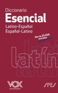 diccionario esencial latino-español, español-latino-9788499742021 diccionario esencial latino-español, español-latino-9788499742021