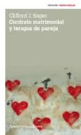 contrato matrimonial y terapia de pareja (2ª ed.)-clifford j. sager-9789505181421 contrato matrimonial y terapia de pareja (2ª ed.)-clifford j. sager-9789505181421