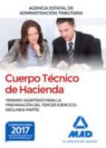 cuerpo técnico de hacienda. agencia estatal de administración tributaria. temario adaptado para la preparación del tercer ejercicio. ( segunda parte )-9788414213131 cuerpo técnico de hacienda. agencia estatal de administración tributaria. temario adaptado para la preparación del tercer ejercicio. ( segunda parte )-9788414213131