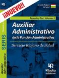 auxiliar administrativo de la funcion administrativa servicio rio jano de salud. vol 1 temario y test-9788417439231 auxiliar administrativo de la funcion administrativa servicio rio jano de salud. vol 1 temario y test-9788417439231
